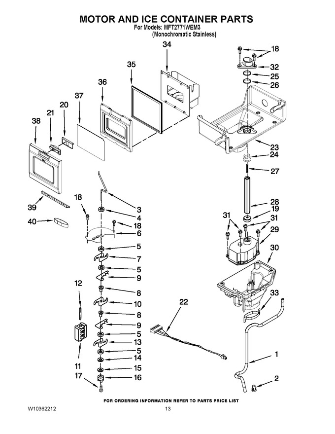 Diagram for MFT2771WEM3