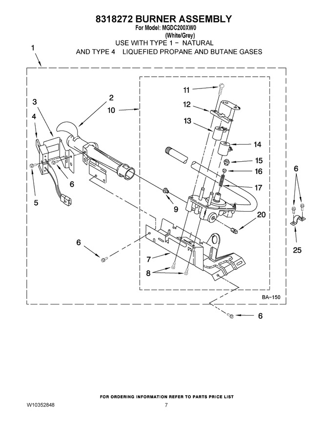 Diagram for MGDC200XW0