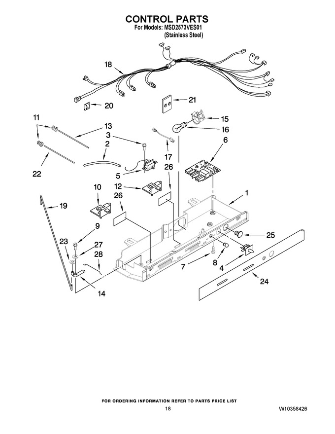 Diagram for MSD2573VES01