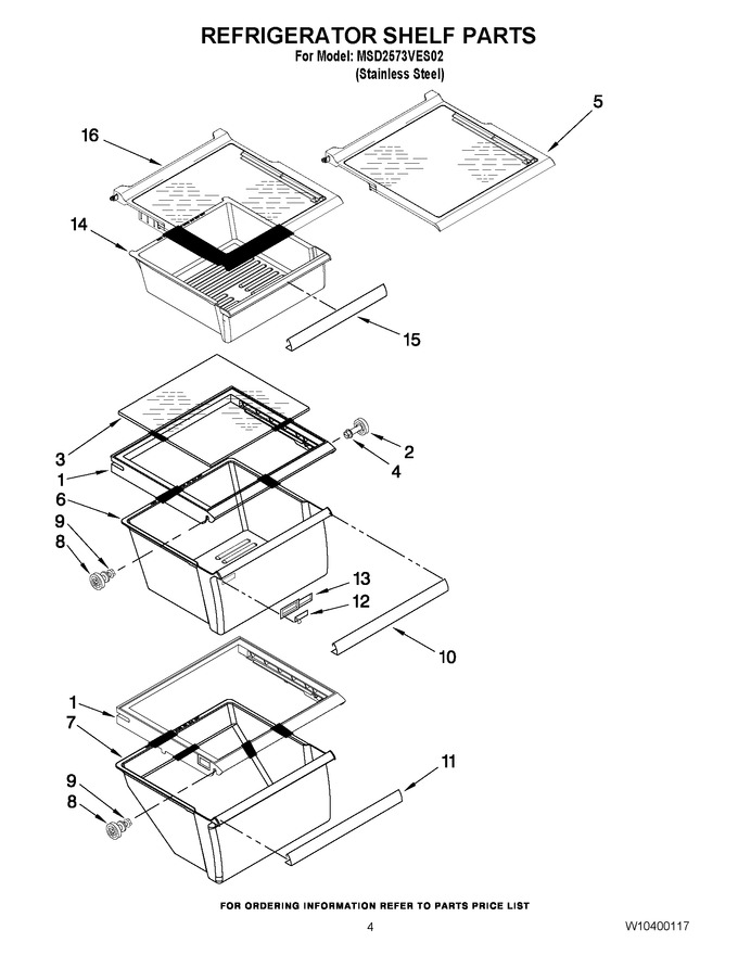 Diagram for MSD2573VES02