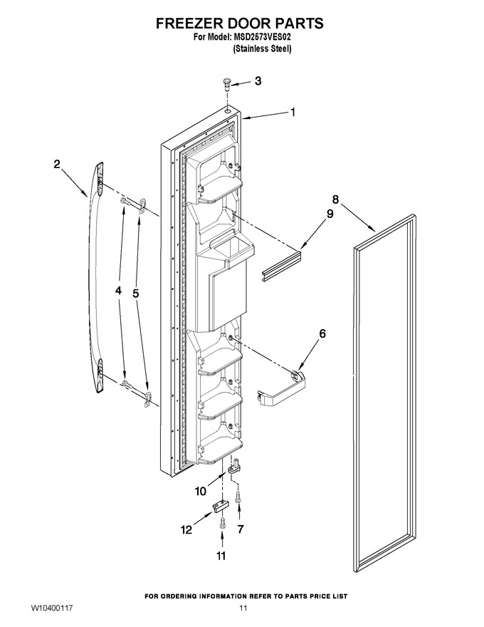 Diagram for MSD2573VES02