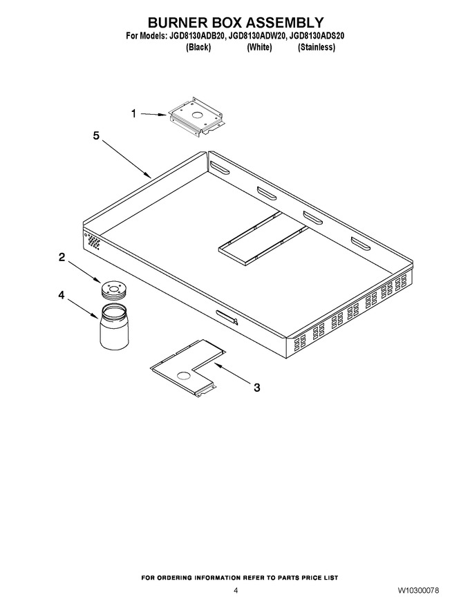 Diagram for JGD8130ADS20