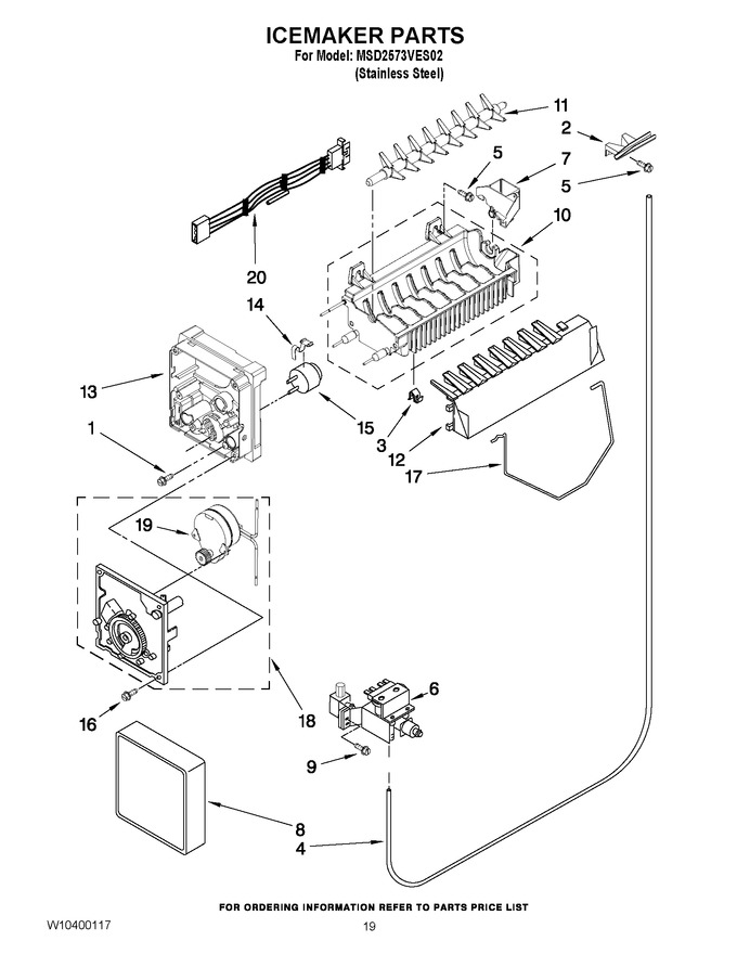 Diagram for MSD2573VES02