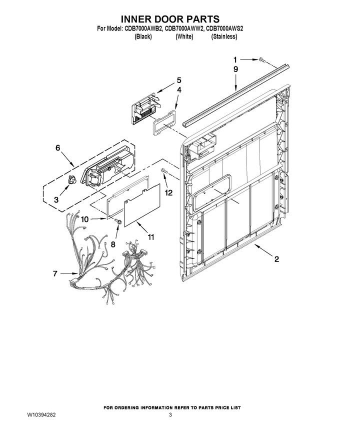 Diagram for CDB7000AWW2