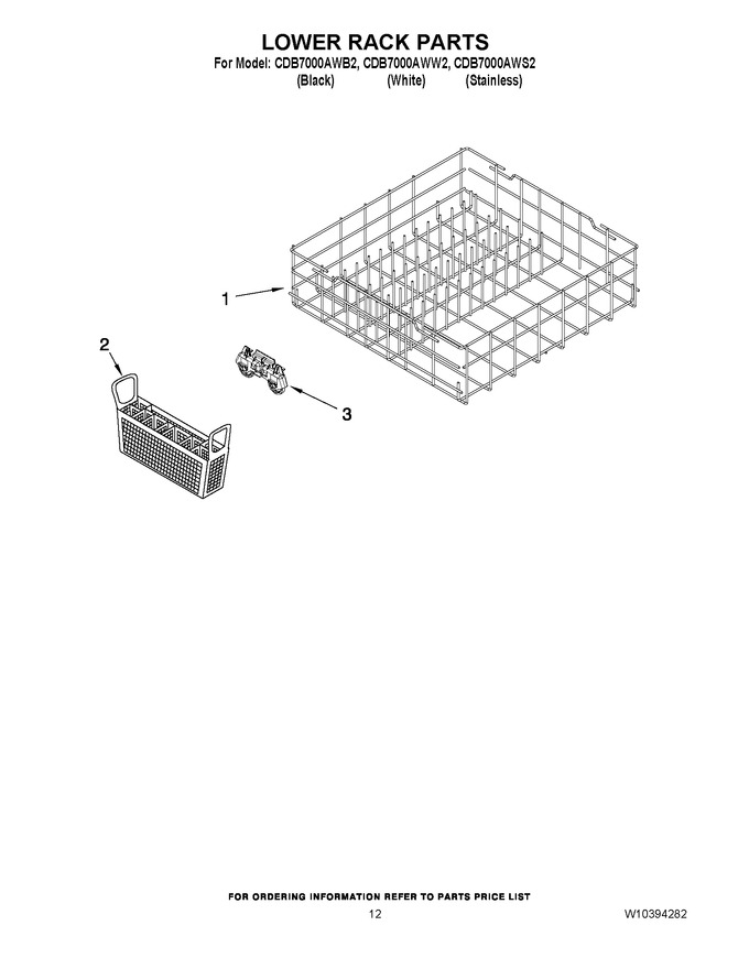 Diagram for CDB7000AWW2