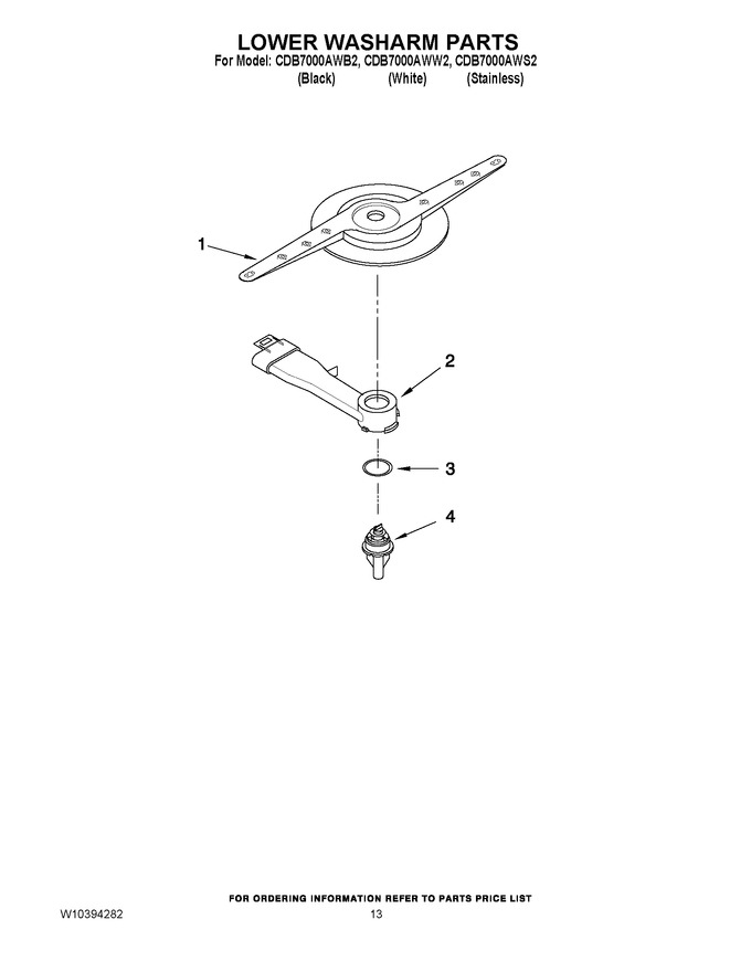 Diagram for CDB7000AWW2