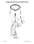 Diagram for 05 - Gearcase, Motor And Pump Parts