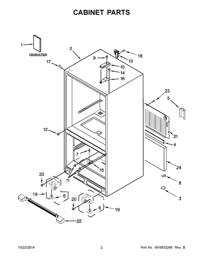 Diagram for MBF2258XEB6