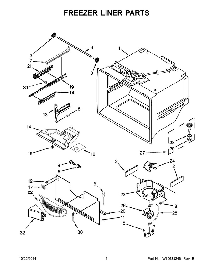 Diagram for MBF2258XEB6