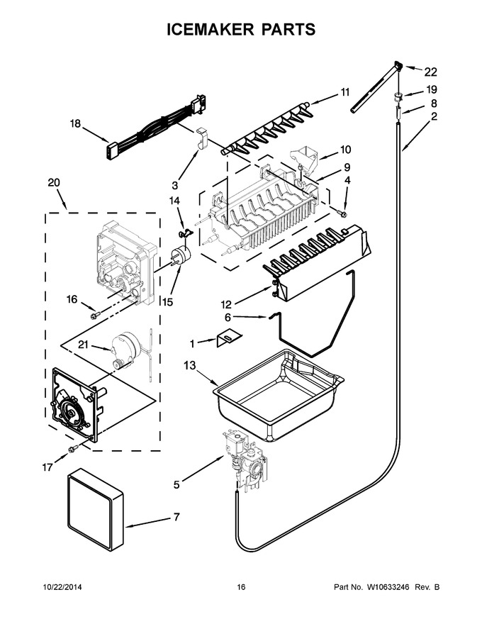 Diagram for MBF2258XEB6