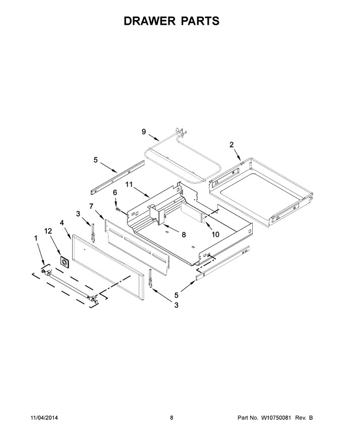 Diagram for MES8880DE0
