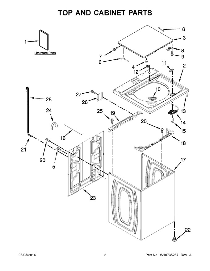 Diagram for 3LMVWC400YW3