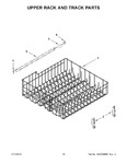 Diagram for 10 - Upper Rack And Track Parts