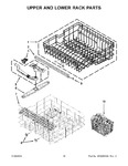 Diagram for 10 - Upper And Lower Rack Parts