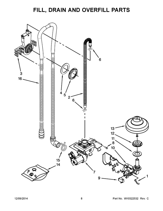 Diagram for JDB3650AWY3