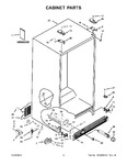 Diagram for 02 - Cabinet Parts