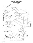 Diagram for 02 - Freezer Liner Parts