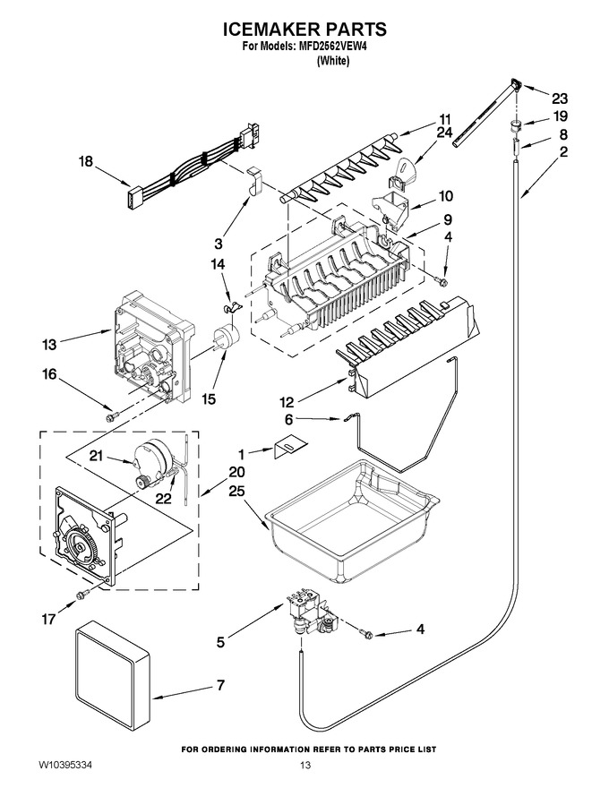 Diagram for MFD2562VEW4