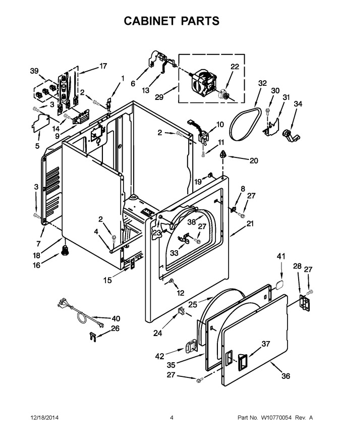 Diagram for YNED4655EW0