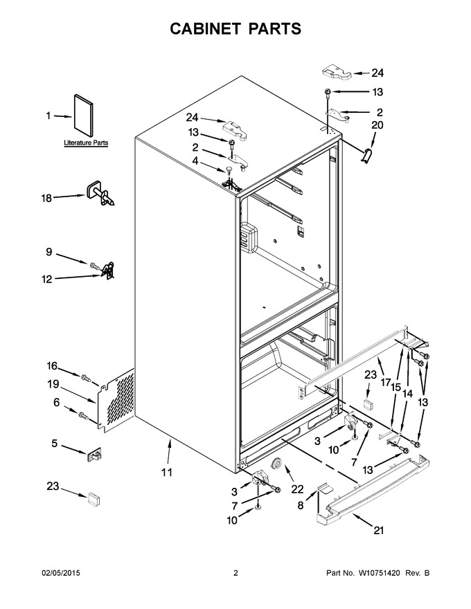 Diagram for MFB2055DRM00