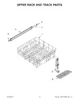 Diagram for 10 - Upper Rack And Track Parts