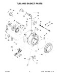 Diagram for 06 - Tub And Basket Parts
