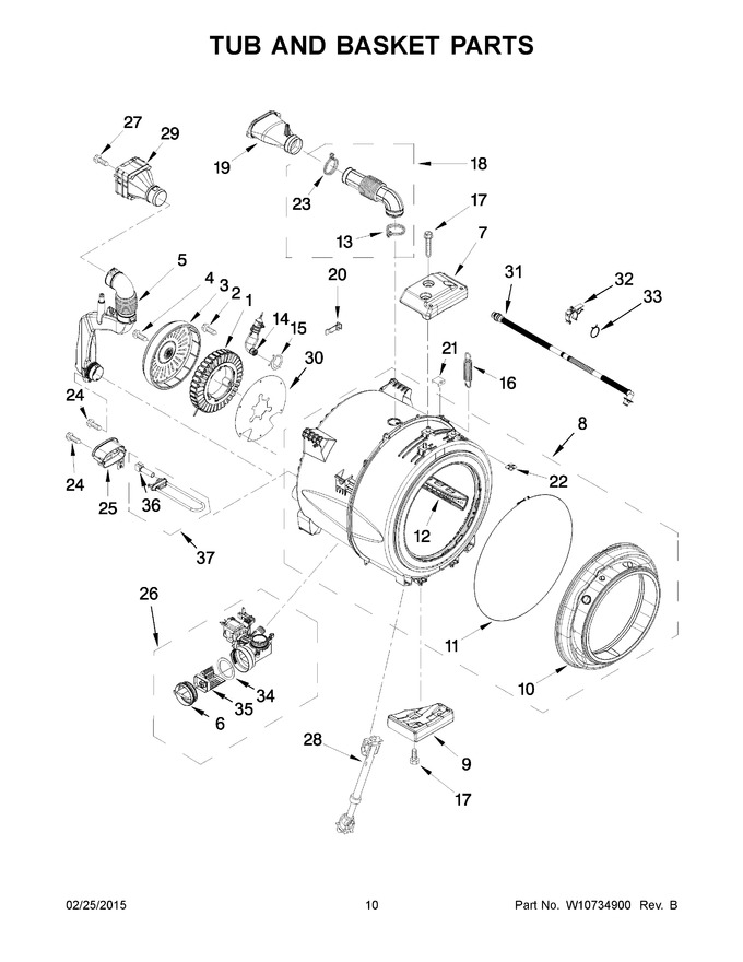 Diagram for 7MMHW7100DW0
