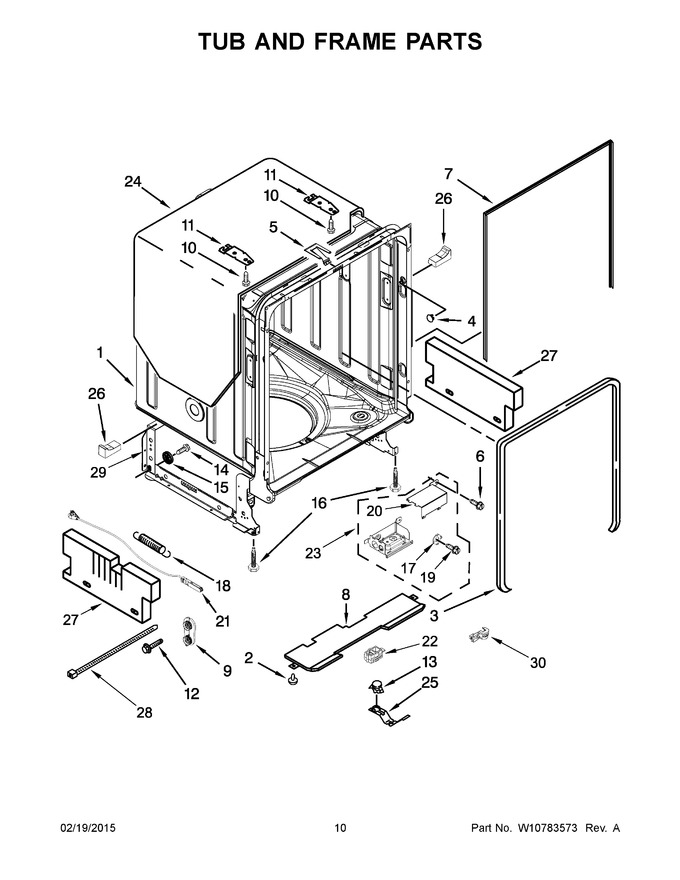 Diagram for JDB8700AWS4