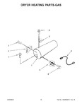 Diagram for 06 - Dryer Heating Parts-gas