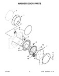 Diagram for 09 - Washer Door Parts
