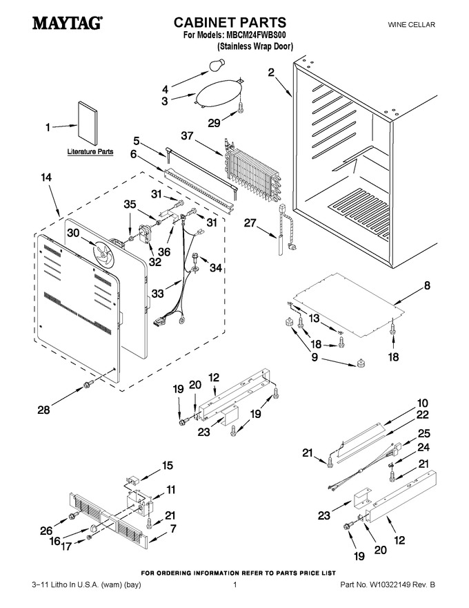 Diagram for MBCM24FWBS00