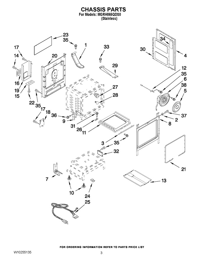 Diagram for MGRH865QDS0