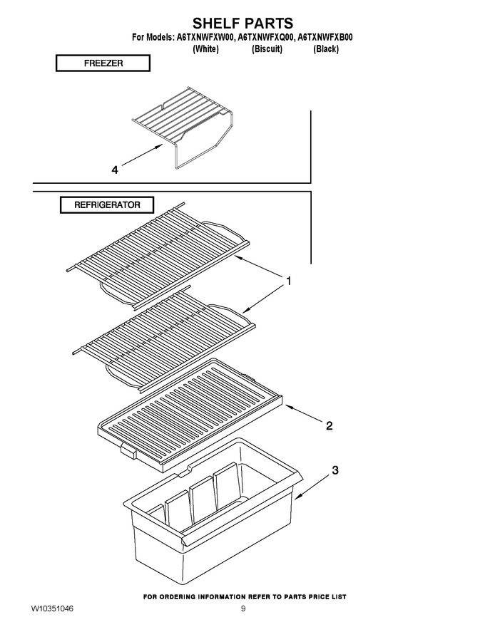Diagram for A6TXNWFXW00