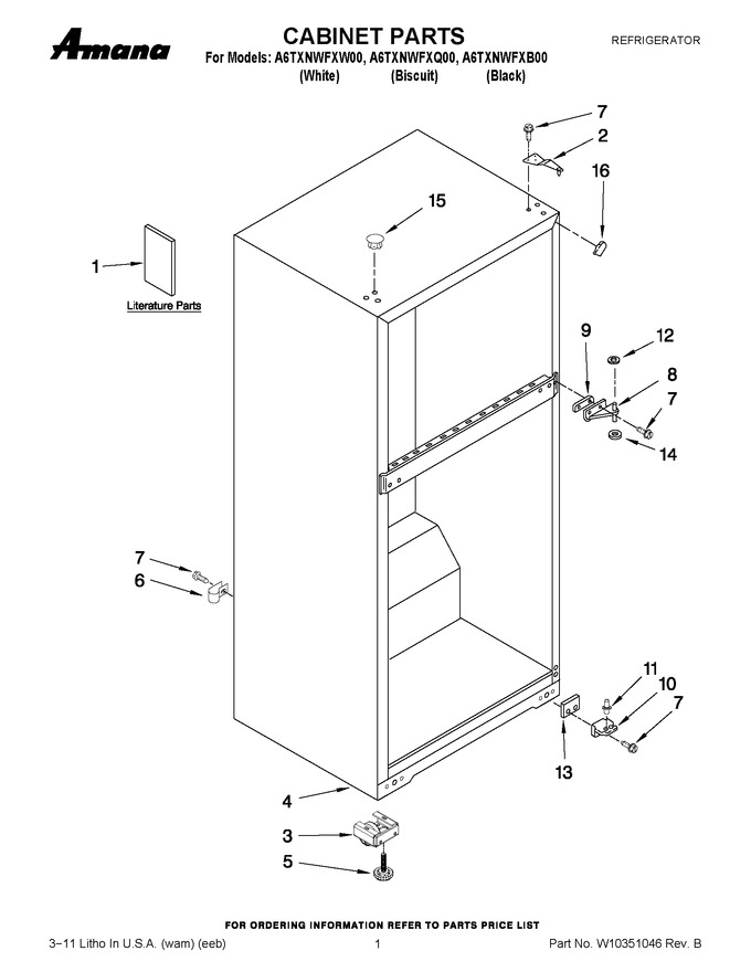 Diagram for A6TXNWFXW00