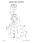 Diagram for 04 - Basket And Tub Parts