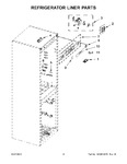 Diagram for 03 - Refrigerator Liner Parts