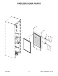 Diagram for 06 - Freezer Door Parts