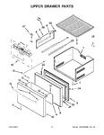 Diagram for 04 - Upper Drawer Parts