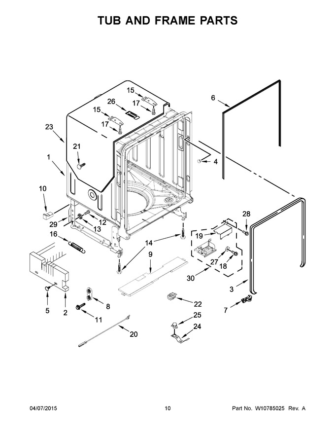 Diagram for MDB8969SDM2