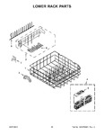 Diagram for 11 - Lower Rack Parts