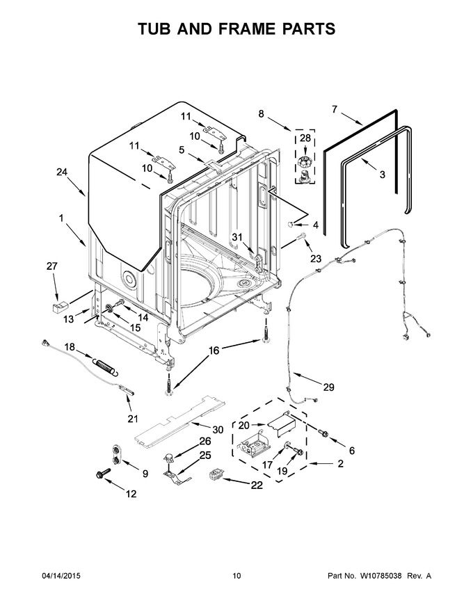 Diagram for JDB9200CWS1