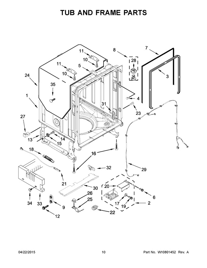 Diagram for JDB9800CWX2