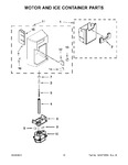 Diagram for 06 - Motor And Ice Container Parts