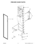 Diagram for 08 - Freezer Door Parts