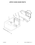 Diagram for 04 - Upper Oven Door Parts