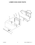 Diagram for 05 - Lower Oven Door Parts