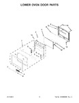 Diagram for 05 - Lower Oven Door Parts