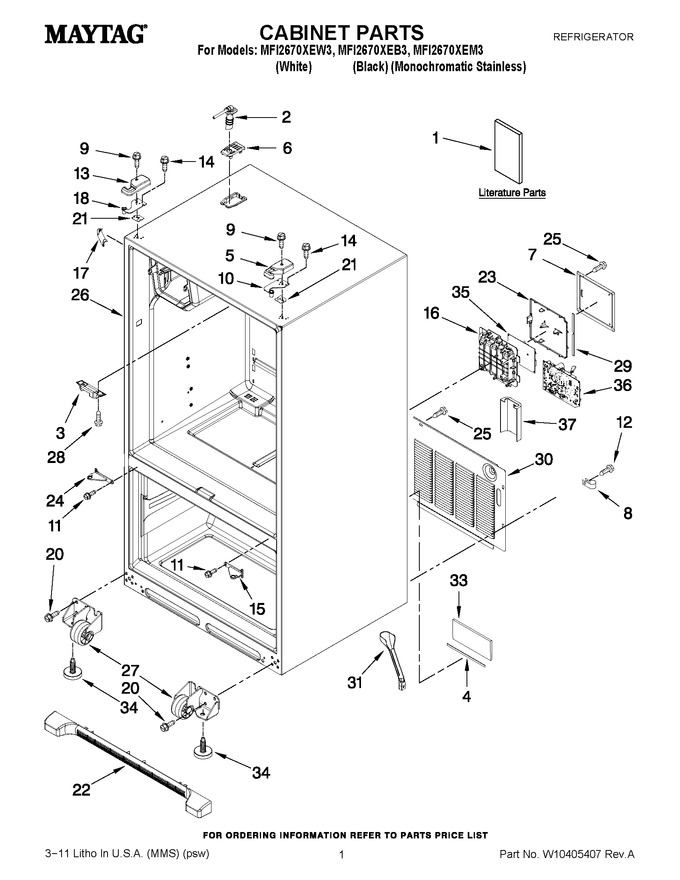 Diagram for MFI2670XEB3