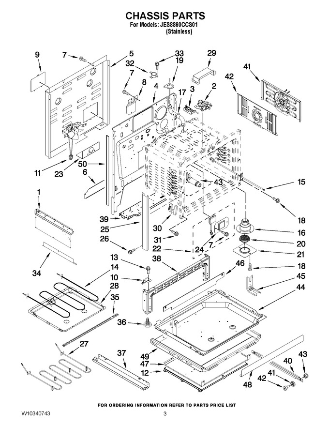 Diagram for JES8860CCS01