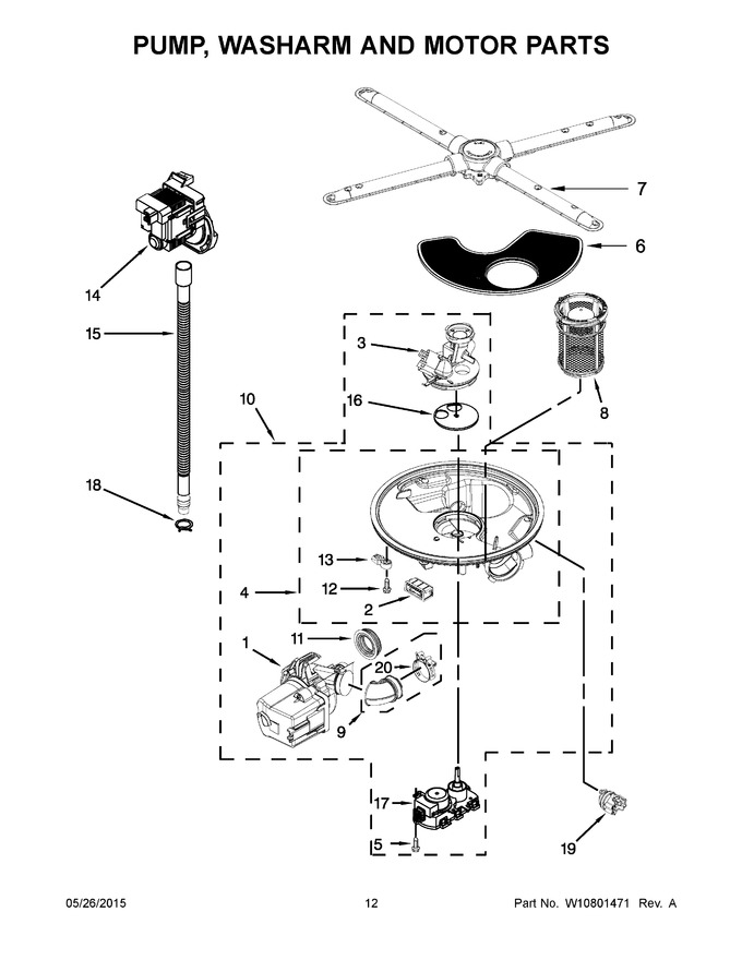 Diagram for JDB9800CWP2